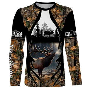 Chemise de chasse imperméable à manches courtes pour homme RealTree, imprimé animal, respirante, polyester, logo sur le devant, vêtements d'extérieur - Product Image 3
