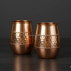Verres en cuivre ayurvédiques traditionnels pour le bien-être quotidien et une santé équilibrée - Product Image 3