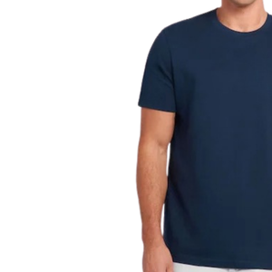 เสื้อยืดคอกลมทรงปกติสำหรับผู้ชาย แขนสั้น สไตล์ลำลอง ผลิตตามสั่ง ขายส่ง เสื้อเจอร์ซีย์ผ้าฝ้าย เสื้อยืดพื้นฐานสำหรับใส่ทุกวัน ผู้ผลิต OEM - Product Image 6
