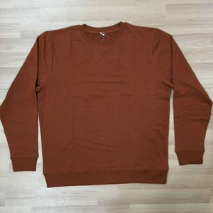 Long Sleeve Fleece Pullover Plain Breathable Casual Warm Training Classic Crew Neck Sweatshirt For Men - Product Image 4