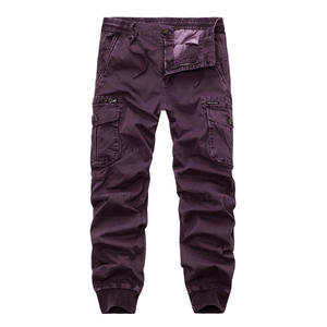 Pantalon cargo décontracté pour homme, style multi-poches, design léger, pantalon cargo tactique, grande taille, pantalon de travail pour homme, pour activités de plein air - Product Image 2