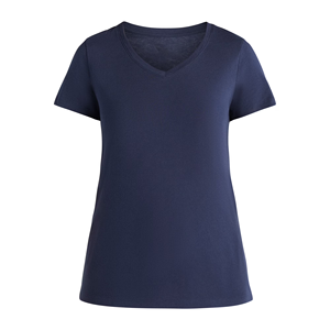เสื้อยืดผู้หญิงไซส์ใหญ่ สีพื้น ดีไซน์เองได้ เนื้อผ้านุ่ม สวมใส่สบาย ทรงเข้ารูป แฟชั่นทันสมัย - Product Image 1
