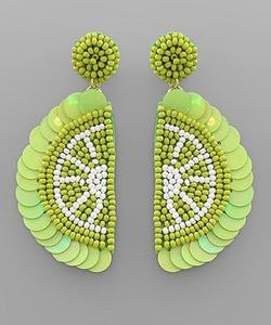 Pendientes de Aro con Cuentas de Vidrio y Bordado Artesanal de Lujo Ligero, Modernos y Personalizados para Mujer, Estilo Boho, para Bodas - Product Image 6