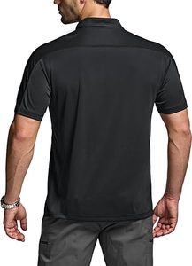 Polo décontracté classique pour homme en coton à manches courtes |   Tissu confortable et respirant |   Impression de logo personnalisé - Product Image 2