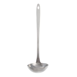 Traditional Style High Quality <b>Mirror</b> Polish Stainless Steel Soup Sauce Ladle with Long Handle Dishwasher Safe Cooking Ladle - Product Image 1