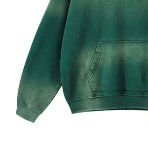 เสื้อฮู้ดดี้ลำลองทรงปกติ สีพื้น ผลิตในปากีสถาน ผ้าฝ้าย 100% ไซส์ใหญ่พิเศษ คอลเลคชั่นฤดูหนาวปี 2026 มีจำหน่ายแล้ว - Product Image 3