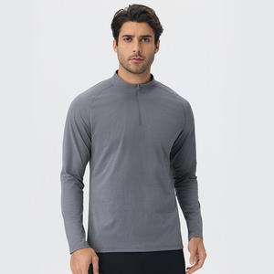 T-shirt en jersey tricoté imprimé sur mesure pour homme, col rond, coupe classique, fermeture à cordon, sportif, respirant, pour la course à pied et la gym, manches courtes - Product Image 3