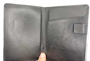 High Quality Genuine Leather Wallets Long Custom Logo <b>Documents</b> Bills Wallet Premium Fold Card travel Passport <b>Holder</b> Wholesale - Product Image 6