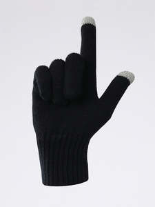 Cotton/Polyester/Spandex <b>Touchscreen</b> <b>Gloves</b> Wrist Length Four Seasons Eco-Friendly Plain Style Sports Outdoor Daily Use - Product Image 4