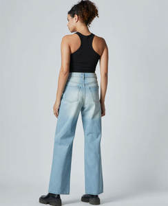 T-shirt haut court respirant personnalisé T-shirt court uni pour femmes T-shirt court Premium, Slim - Product Image 5