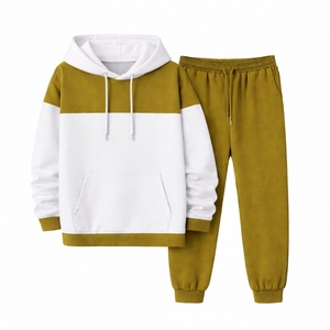 Factory Promotion Mens Warm 3D Embroidery Windproof Jacket Long Sleeve Side Pocket Sweatshirt Set Cotton <b>Polyester</b> <b>Hoodie</b> Thick - Product Image 2