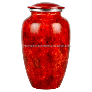 Venta caliente gran urna de cremación decorativa de aluminio fundido adultos hombres mujeres Memorial grabado a mano ambiente estilo de vida Entierro de mascotas - Product Image 5