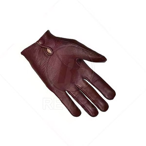 Top Price Winter Daily Use Leather <b>Gloves</b> with Fur Lining <b>Touch</b> <b>Screen</b> Eco-Friendly Breathable Best Material New Design - Product Image 5