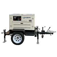 Groupe électrogène à essence 5kW 8kW 10KW 12kW 20kW 25kW, direct usine, avec remorque en option, 50Hz 60Hz, alternateur tout cuivre, puissance de secours