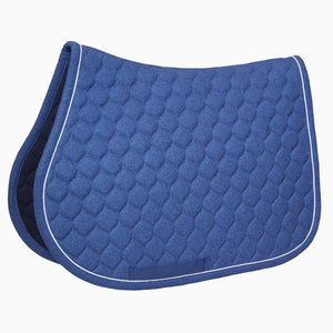 Plain Dyed Polycotton Lining OEM Customized Made Saddle Pads Premium Quality Breathable Comfortable Custom Logo - Product Image 6