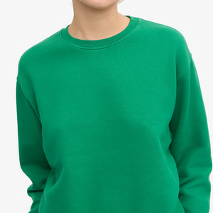 Services OEM disponibles pour sweat-shirts pour femmes, design personnalisé, style pull-over, couleur unie, sweat-shirts épais. - Product Image 6