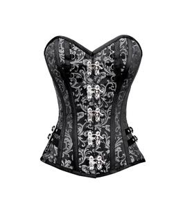 Corsés Vintage para Mujer, Sexy, Moldeadores, Transpirables, Modernos, de Brocado, para Tallas Grandes - Product Image 1