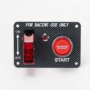 Ignition Car Engine Start <b>Push</b> Switch Panel With <b>Light</b> 2 In 1 Auto Switches - Product Image 5
