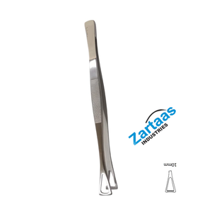 Fórceps de disección de tejido Duval de acero inoxidable de alta calidad Mandíbula 10mm 14,5 cm Instrumentos quirúrgicos Fabricante y exportador - Product Image 6