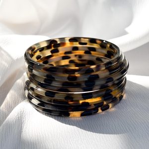 Pulsera de Cuerno de Búfalo Hecha a Mano, Ecológica, Europea, de Alta Calidad, Diseño Creativo de Artesanía Natural, Pulida - Product Image 5