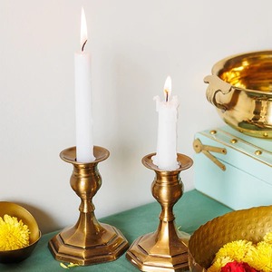 Portavelas de diseño con forma artística y construcción duradera, perfecto para decoración de lujo, decoración de eventos y exhibición llamativa, elegante - Product Image 5