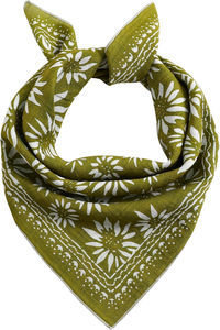 Bandanas personnalisées en gros pour femmes, en stock, imprimées en soie et polyester, foulards en satin de soie avec logo, bandanas carrés imprimés sur mesure pour femmes - Product Image 2