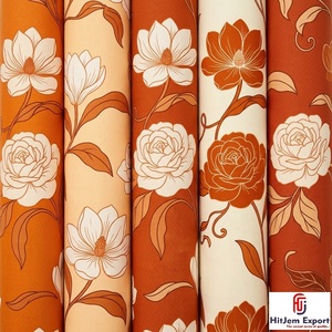 Tela de Poliéster Suave de Primera Calidad, Impresa Digitalmente, Material Textil para Servicios de Fabricación de Prendas de Moda - Product Image 1