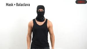 Masque balaclava respirant et imperméable personnalisé avec logo sur mesure pour le ski, les sports et l'usage quotidien pour hommes. - Product Image 5