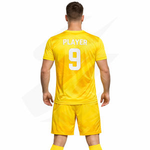 Conjuntos de Uniformes de Fútbol Personalizados, Ropa Deportiva de Fútbol 100% Poliéster Transpirable, Fabricante, Venta al Por Mayor de Fábrica - Product Image 4