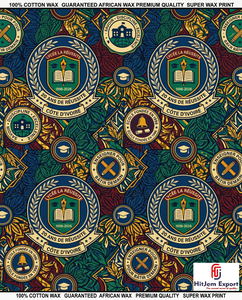 Custom African Wax Print Fabric Manufacturer School Anniversary Convention Uniform Celebration Fundraising <b>Textile</b> Supplier - Product Image 4