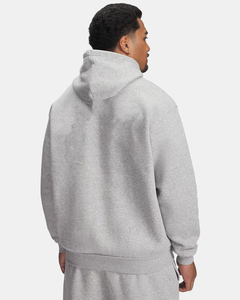 Sudadera con Capucha y Cremallera para Hombre, Diseño Novedoso de Alta Calidad, Ajuste Regular, Color Gris Sólido, Forro Polar de Algodón Grueso, Sudadera Digital - Product Image 2