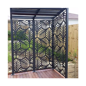 <strong>Chinese</strong> Factory Outdoor Decoration Indoor <strong>Partition</strong> Aluminum Laser Cutting Privacy Panels - Product Image 5