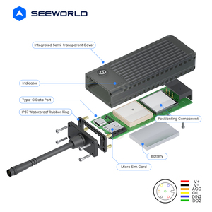 Từ Xa khóa/mở khóa GPS Tracker với di động thông tin liên lạc 4 gam Mạng IOS App cho cửa xe động cơ cắt theo dõi - Product Image 3