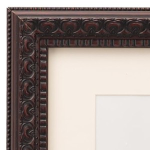 Marco de Fotos Rectangular Tradicional de Madera de Caoba, Ornamentado y Hecho a Mano |   Venta al por mayor desde Moradabad por Aqudus Saleem - Product Image 5