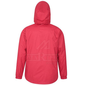 เสื้อกันฝนผู้ชายแบบสวม คอปกตั้ง ระบายอากาศได้ดี กันน้ำ เป็นมิตรกับสิ่งแวดล้อม ผ้าแห้งเร็ว เหมาะสำหรับตกปลา ตั้งแคมป์ กิจกรรมกลางแจ้ง ผจญภัย และสวมใส่ในชีวิตประจำวัน - Product Image 2