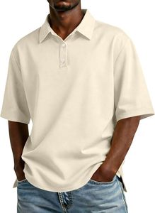 Polo de Algodón Premium para Hombre, Manga Corta, Clásico, Casual, para Golf, con Logotipo Personalizado Bordado, Ropa Deportiva de Moda - Product Image 3