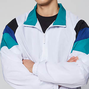 Chaqueta Cortavientos Deportiva Unisex con Capucha y Estampado Personalizado, Conjunto de 2 Piezas, Sudadera con Cremallera Completa, Ligera, de Poliéster/Algodón - Product Image 2