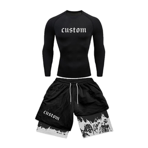 Emballages de marque privée pour ensembles de survêtements de fitness à haute élasticité avec impressions de logo personnalisées pour les principaux importateurs - Product Image 4