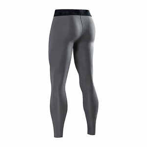 New Arrival <b>Men's</b> Gym Leggings Customized Quick Dry Elastic Training Fitness <b>Tights</b> Casual Solid Comfortable Running <b>Tights</b> - Product Image 2