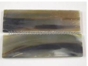 Natural Rectangle Animal Horn Plates for Eyeglasses Frames Waterproof Polished Buffalo Horn <b>Sheet</b> for Sunglass Manufacturing - Product Image 3