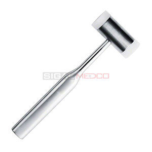 Marteau orthopédique manuel personnalisé en acier inoxydable allemand avec tête en plastique pour implants osseux chirurgicaux de haute qualité - Product Image 6