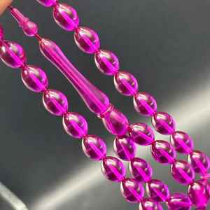 Rosario de Resina Alemán con Cuentas de Neón, Fundición Personalizada, Ecológico, Pintado a Mano, Misbaha Ámbar Faturan, Tasbih Islámico - Product Image 3