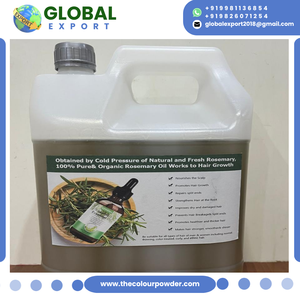 Huile capillaire au romarin de qualité supérieure, ingrédients naturels, 5L (gallon), emballage export, approuvé par la FDA, traitement du cuir chevelu, croissance des cheveux - Product Image 2
