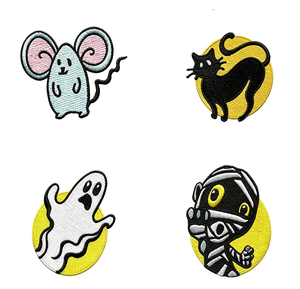 Custom Embroidered Logo Patches <b>Iron</b> <b>On</b> Fabric Badges for Clothing Hats Jackets Backpacks Bags Jeans Fashion Accessories OEM ODM - Product Image 3