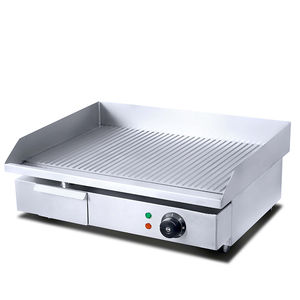 Multifunctional Commercial Aluminum <b>Griddle</b> with Detachable Oil Collector for Indoor Use in Restaurants - Product Image 6