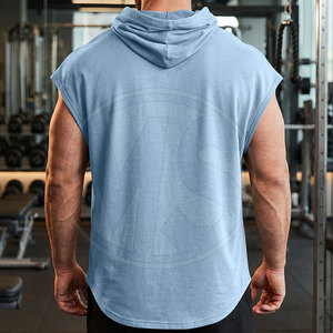 Top Selling Unique Design Gym Hoodies Cotton Blended Men Gym Hoodies Workout Wear Gym Hoodies - Product Image 3
