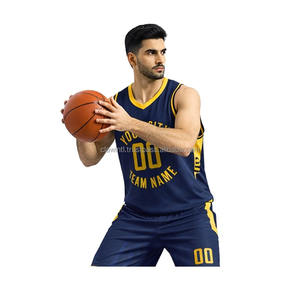 Uniforme de Baloncesto de Manga Corta para Hombre, Diseño Personalizado, Color Sólido, Gran Venta, Talla Grande, Precio Bajo - Product Image 2