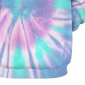 Sweat à capuche personnalisé épais vierge surdimensionné à enfiler, tie-dye, sublimation, streetwear, zippé, polaire, usine 2026 - Product Image 3