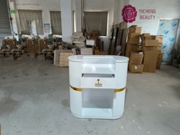 Bureau de réception moderne en bois Yicheng Beauty pour les écoles et les hôpitaux, mobilier de bureau commercial, Chine