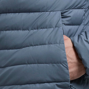 Veste matelassée pour homme, prix de gros direct usine, design confortable, épaisse, respirante, écologique, pour l'hiver. - Product Image 4